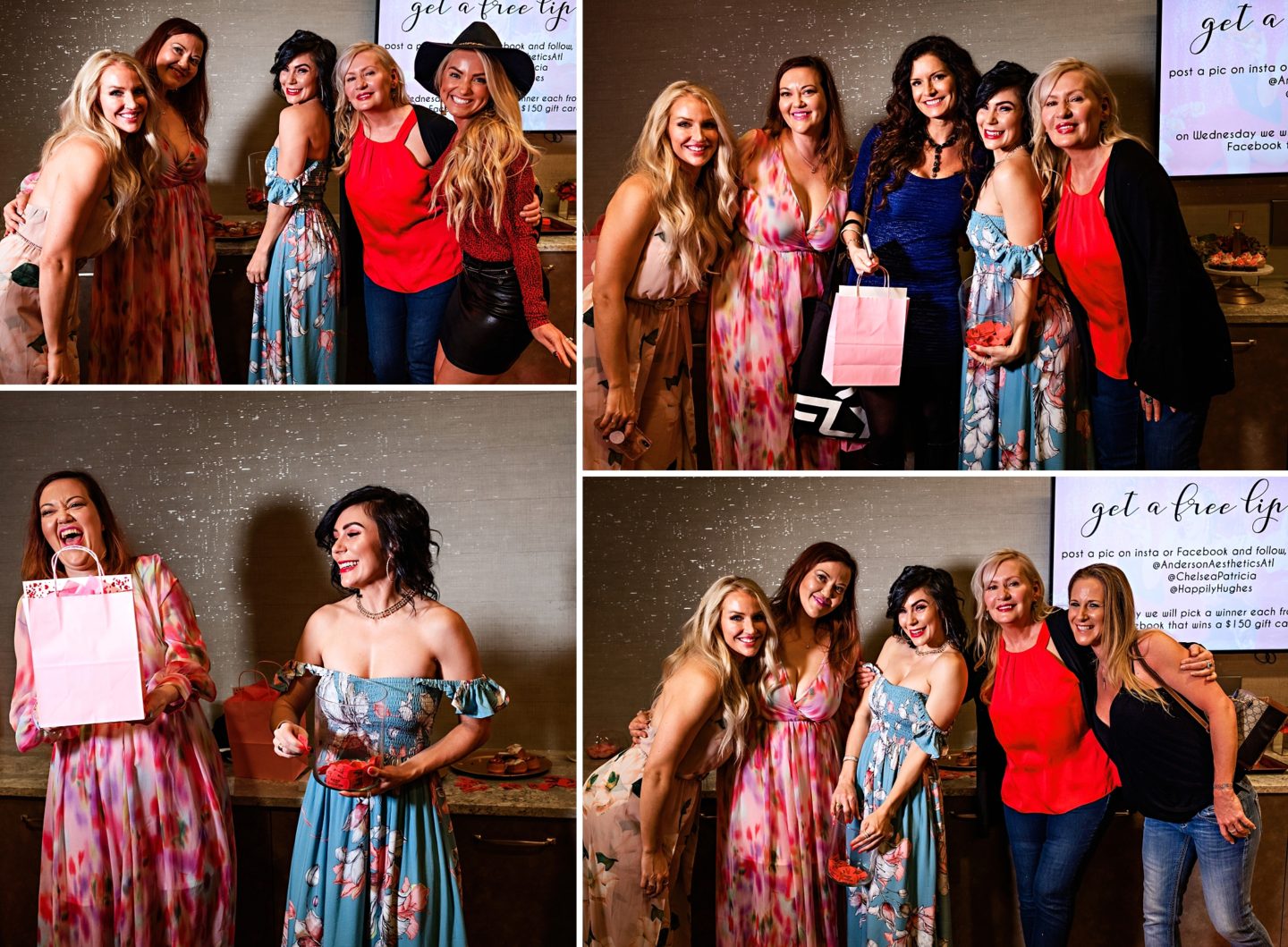 Galentines Day party at Anderson Aesthestics in Alpharetta, featured by top US life and style blogger, Chelissima