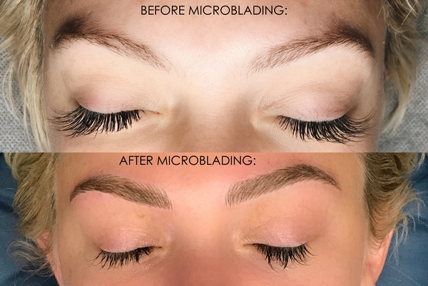 BEFORE - Copy words - How To Get Perfect Brows Every Day: Microblading Process & Before and Afters by Atlanta style blogger Chelissima